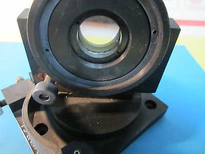 OPTICAL ORIEL MOUNT + FILTER LASER OPTICS BIN#23