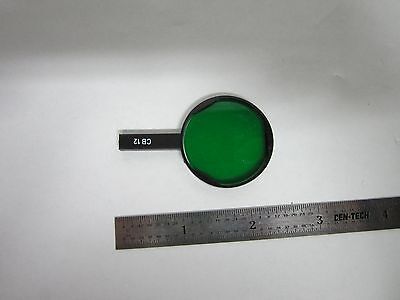 OPTICAL MICROSCOPE CB12 GREEN FILTER OPTICS BIN#3C-2-E