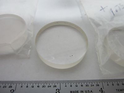 OPTICAL LOT 4 EA LENSES AS PICTURED LASER OPTICS BIN#R3-55