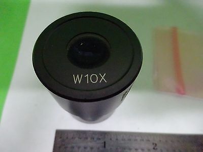 MICROSCOPE PART EYEPIECE NICE W10X OPTICS AS IS BIN#W1-10