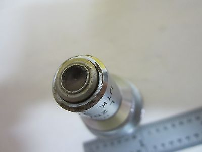 MICROSCOPE PART OBJECTIVE LEITZ GERMANY UTK L 20X + IRIS OPTICS BIN#U1-38