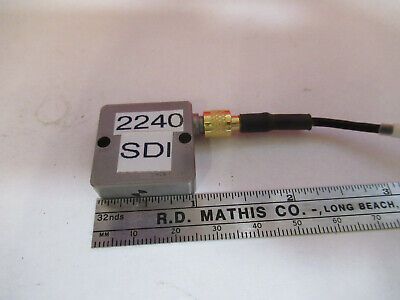 SILICON DESIGNS ACCELEROMETER DC 2240 SDI VIBRATION SENSOR AS PICTURED &100-FT87