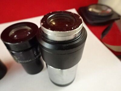 FOR PARTS LOT EYEPIECES OCULAR MICROSCOPE PART OPTICS AS PICTURED &S3-A-12