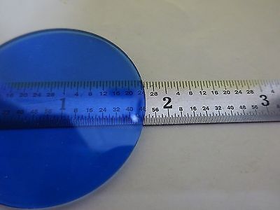 MICROSCOPE PART BLUE FILTER ILLUMINATOR OPTICS AS IS BIN#4V-FL-30