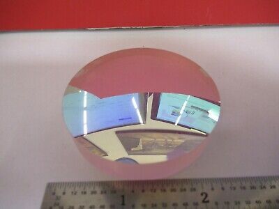 FOR PARTS OPTICAL CONVEX CONCAVE COATED LENS OPTICS AS PICTURED #Q1-A-39