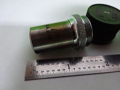 MICROSCOPE PART VINTAGE OBJECTIVE BAKER LONDON 1/6 OPTICS AS IS BIN#H7-A-07