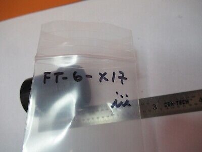 ANSTRON LENS 63mm F:8 MICROSCOPE PART OBJECTIVE OPTICS AS PICTURED &FT-6-X17