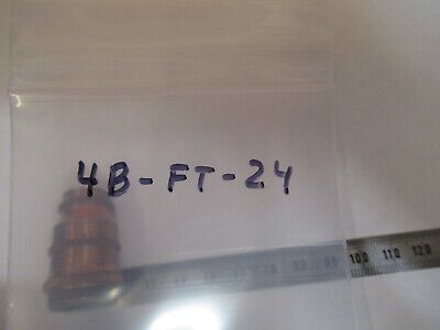 ANTIQUE BRASS SPENCER OBJECTIVE ADJUST MICROSCOPE PART AS PICTURED 4B-FT-24