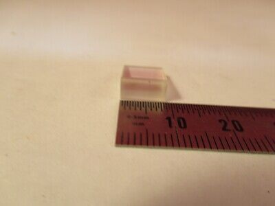 OPTICAL WEDGE COATED GLASS INRAD LENS MIL SPEC OPTICS AS PICTURED &8-B-01