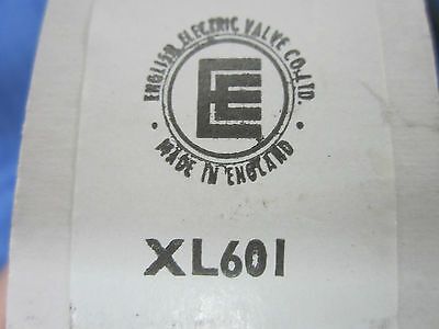 VACUUM TUBE ENGLISH ELECTRIC VALVE XL601 Made in England BIN #3