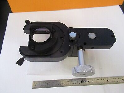 LEICA GERMANY DMRB CONDENSER HOLDER ASSEMBLY MICROSCOPE PART AS PICTURED 50-A-38