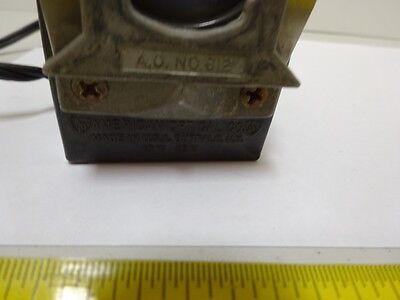 FOR PARTS MICROSCOPE LAMP AO AMERICAN ILLUMINATOR AS PICTURED AS IS BIN#J6-A-01