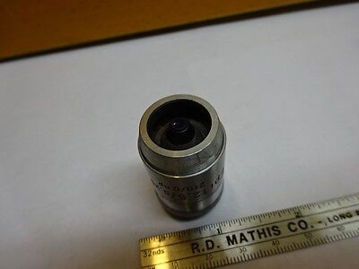 MICROSCOPE PART REICHERT AUSTRIA OBJECTIVE EPI 12.5X /210 OPTICS AS IS #81-102