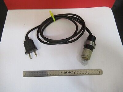 LEITZ WETZLAR GERMANY LAMP CABLE ASSEMBLY MICROSCOPE PART AS PICTURED &Q1-A-16