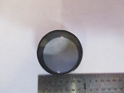 OPTICAL RETICLE GRATICULE MEASURING OPTICS MICROSCOPE PART AS PICTURED &19-B-36