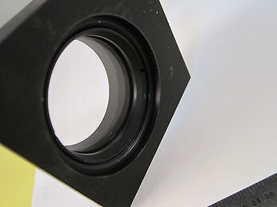 OPTICAL MOUNTED LENS FROM MONOCHROMATOR BAUSCH LOMB OPTICS BIN#C1-19