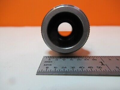 ANTIQUE ERNST LEITZ OBJECTIVE 10X OPTICS MICROSCOPE PART AS PICTURED &16-A-63