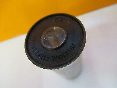 ANTIQUE ERNST LEITZ WETZLAR EYEPIECE 6X OCULAR MICROSCOPE PART AS PIC &W3-B-45