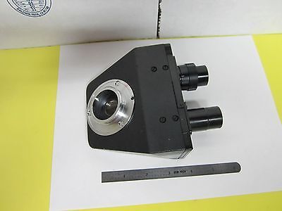 HEAD LEITZ WETZLAR GERMANY MICROSCOPE PART AS IS OPTICS BIN#G9-B-22