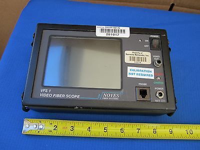 VFS 1 VIDEO FIBER SCOPE DISPLAY VFS1 NTSC AS IS BIN#G1