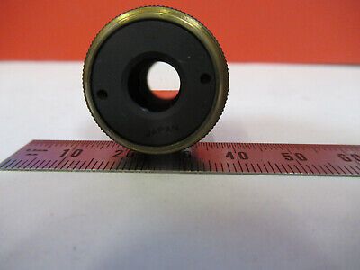 BAUSCH LOMB OBJECTIVE 10X /160 LENS OPTICS MICROSCOPE PART AS PICTURED &8Y-A-21