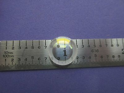 OPTICAL COATED LENS LASER OPTICS #4-162 BIN #4