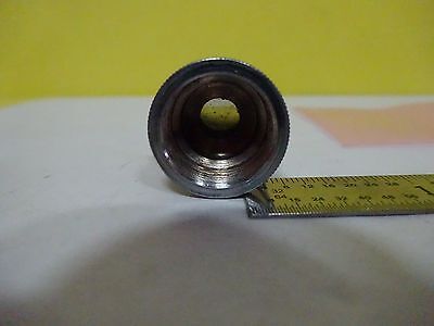 MICROSCOPE PART VINTAGE OBJECTIVE SCREW ON SECTIONS OPTICS AS IS BIN#X3-40