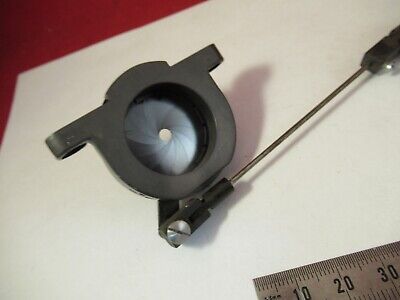 ZEISS GERMANY PHOTOMIC IRIS DIAPHRAGM MICROSCOPE PART AS PICTURED &13-80