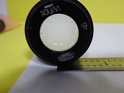 FOR PARTS MICROSCOPE PART EYEPIECE OCULAR OLYMPUS WF10X OPTICS AS IS BIN#X8-35