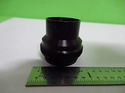 MICROSCOPE PART OBJECTIVE BAUSCH LOMB OPTICS AS IS BIN#W8-53