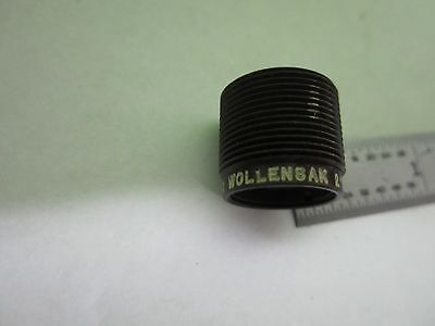 WOLLENSAK RAPTAR 50 mm LENS PART MICROSCOPE OPTICS AS IS BIN#T5-40