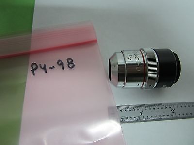 MICROSCOPE OBJECTIVE ZEISS GERMANY LD-EPIPLAN 4X LONG DISTANCE OPTICS BIN#P4-98