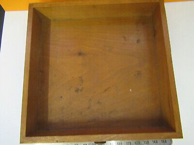 ANTIQUE BAUSCH LOMB WOOD DRAWER for cabinet MICROSCOPE PART AS PICTURED &H1-B-50