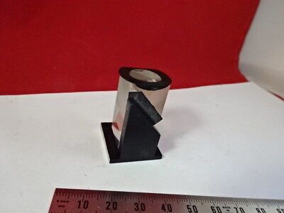 MOUNTED GLASS PRISM UNKNOWN MAKER MICROSCOPE PART AS PICTURED #5-A-55