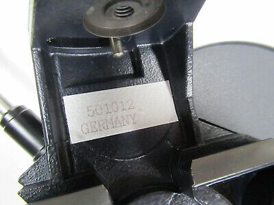 LEICA DMRX 501012 CONDENSER OPTICS MICROSCOPE PART AS PICTURED P1-A-06