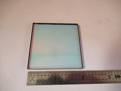 OPTICAL GLASS PLATE FILTER OPTICS AS PICTURED &FT-6-71