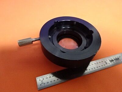 MOUNTED LENS CLAMP bent screw OPTICS MICROSCOPE PART &IL-75-14