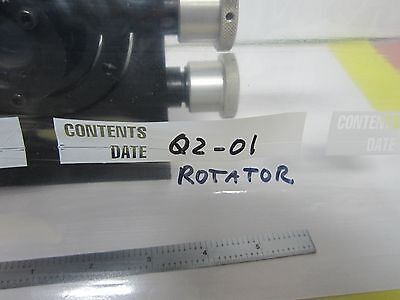 OPTICAL FARADAY ROTATOR ?? ORIEL MOUNT LASER OPTICS  BIN#Q2-01