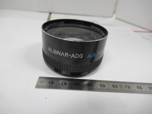 ALBINAR ADG AUX WIDEANGLE LENS HI-MATIC AF OPTICS AS PICTURED W1-A-52