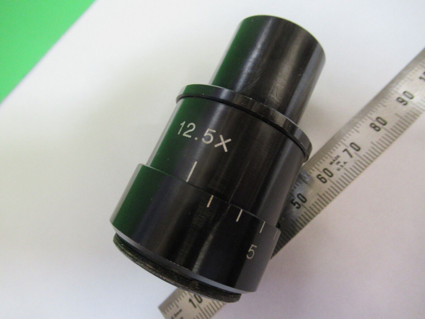 UNKNOWN EYEPIECE 12.5X VARIABLE OPTICS MICROSCOPE PART AS PICTURED H7-B-34