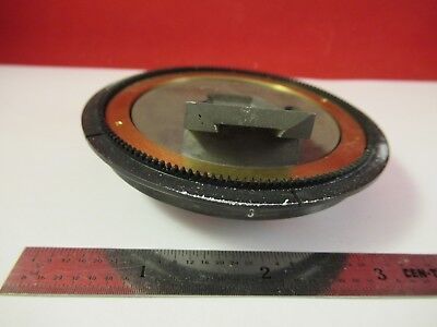 FOR PARTS LEITZ WETZLAR GERMANY NOSEPIECE BRASS MICROSCOPE PART AS PIC &FT-1-45