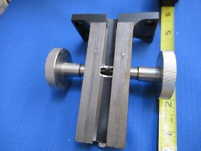 UNITRON JAPAN STAGE HOLDER MICROSCOPE PART AS PICTURED &S1-A-09