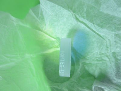 OPTICAL OPTEX DICHROIC FILTER COATED 488 / 647 nm  LASER OPTICS BIN#B5-55