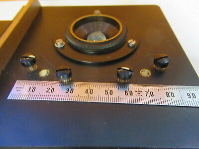 BAUSCH LOMB ANTIQUE STAGE TABLE XY  MICROSCOPE PART AS PICTURED P6-A-174