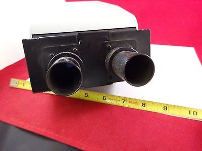 MICROSCOPE PART LEITZ GERMANY ERGOLUX  BINOCULAR HEAD OPTICS AS IS BIN#73-03