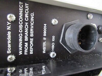 LEITZ HBO ARC LAMP POWER SUPPLY MICROSCOPE PART AS PICTURED &TC-3