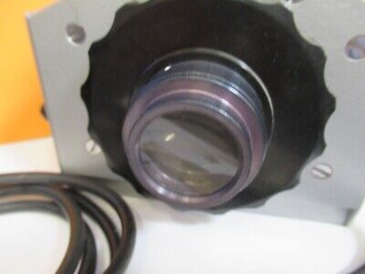 REICHERT AUSTRIA LAMP ASSEMBLY MICROSCOPE PART OPTICS AS PICTURED &14-FT-35