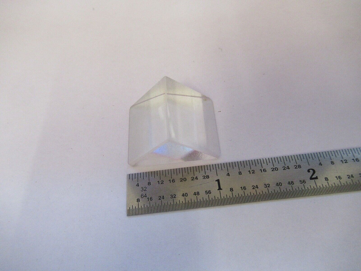 OPTICAL GLASS PRISM ASSEMBLY OPTICS AS PICTURED &3-FT-X51