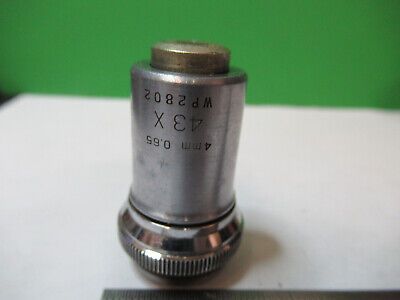 BAUSCH LOMB 43X LENS OBJECTIVE OPTICS MICROSCOPE PART AS PICTURED &Z1-A-22