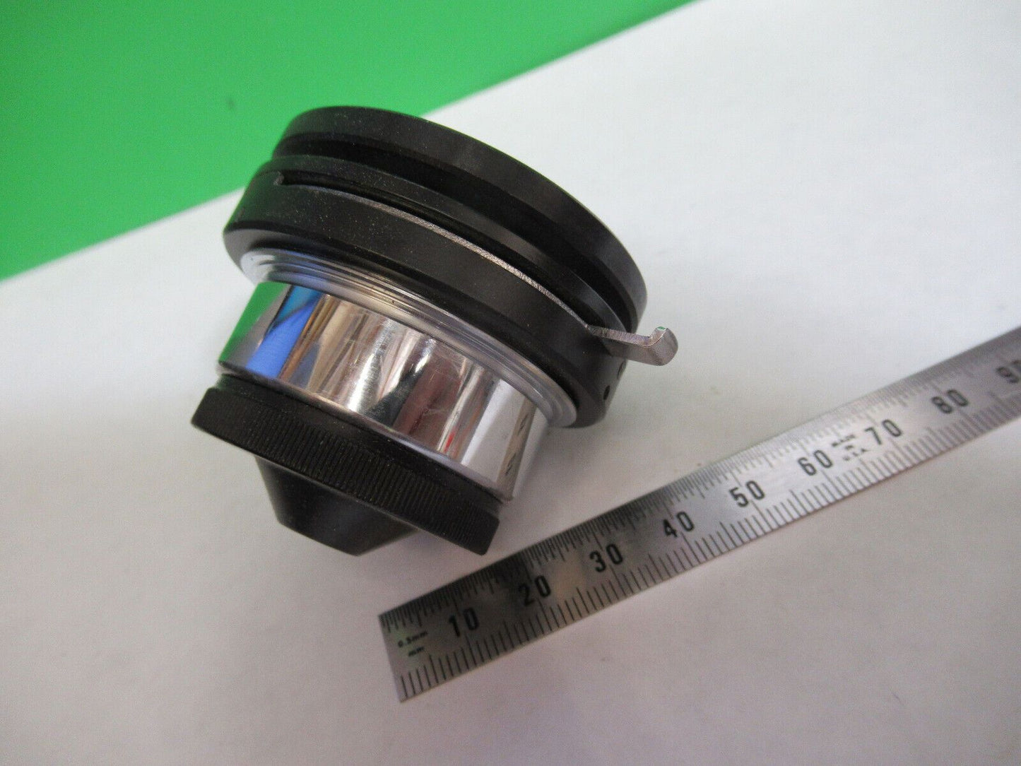 WILD HEERBRUGG SWISS M20 CONDENSER IRIS MICROSCOPE PART AS PICTURED #G7-A-06